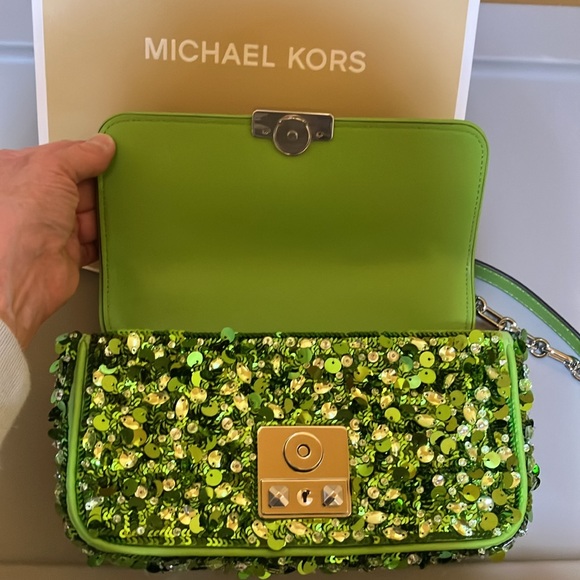 Michael Kors TRIBECA SM Conv Chaim Shldr bag - Picture 6 of 16